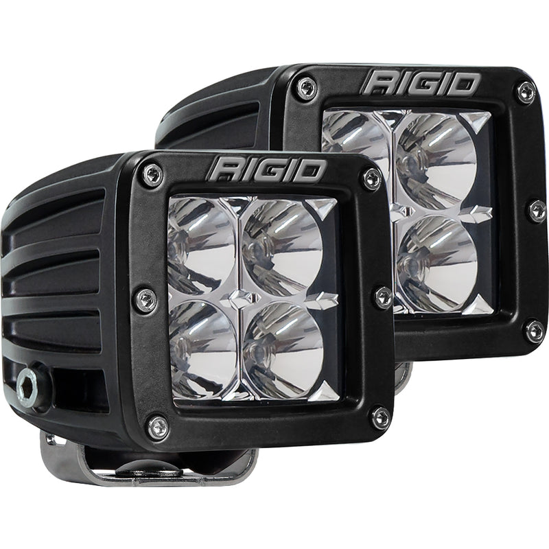 RIGID Industries D-Series PRO Hybrid-Flood LED - Pair - Black [202113]-Angler's World