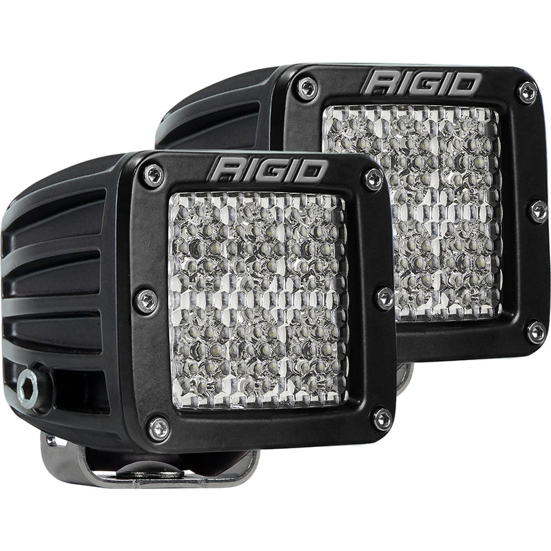 RIGID Industries D-Series PRO Specter-Diffused LED - Pair - Black [502513]-Angler's World