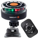 Navisafe Navilight Tricolor 2NM w/Navibolt Base RIB Mount - Black [342KIT2]-Angler's World
