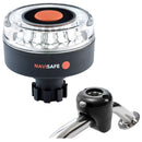 Navisafe Navilight 360 2NM w/Navibolt Base Rail Mount - Black [042KIT]-Angler's World