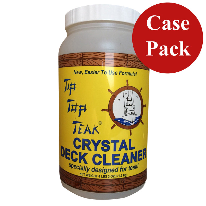 Tip Top Teak Tip Top Teak Crystal Deck Cleaner - Half Gallon (4lbs 3oz) - *Case of 6* [TC 2001CASE]-Angler's World