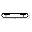 TACO T-Top Extrusion Plate Pre-Drilled for Grand Slams - 20" - Pair [GSE-1939BSA20]-Angler's World