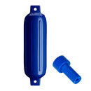 Polyform G-3 Twin Eye Fender 5.5" x 19" - Cobalt Blue w/Adapter [G-3-COBALT BLUE]-Angler's World