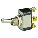 BEP SPDT Chrome Plated Toggle Switch - ON/OFF/(ON) [1002015]-Angler's World