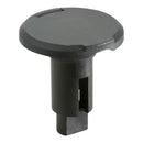 Attwood LightArmor Plug-In Base - 2 Pin - Black - Round [910R2PB-7]-Angler's World