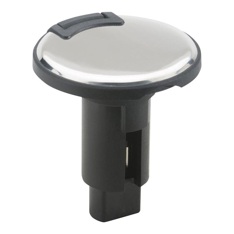 Attwood LightArmor Plug-In Base - 3 Pin - Stainless Steel - Round [910R3PSB-7]-Angler's World
