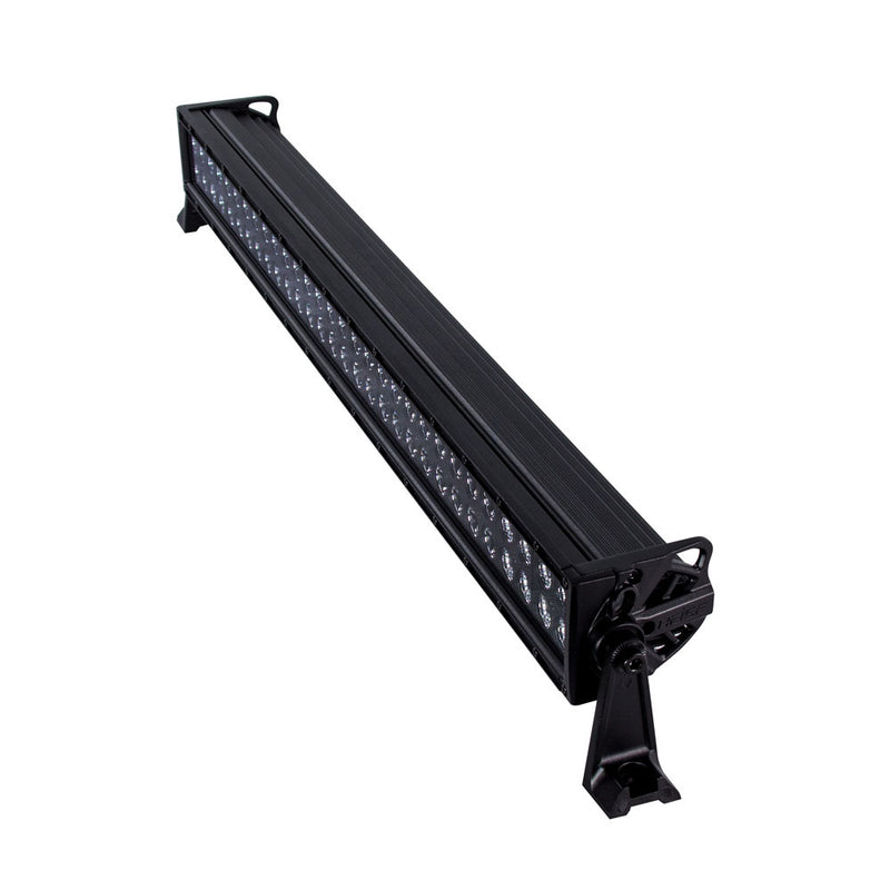 HEISE Dual Row Blackout LED Light Bar - 30" [HE-BDR30]-Angler's World