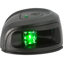 Attwood LightArmor Deck Mount Navigation Light - Black Composite - Starboard (green) - 2NM [NV2012PBG-7]-Angler's World