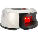 Attwood LightArmor Deck Mount Navigation Light - Stainless Steel - Port (red) - 2NM [NV2012SSR-7]-Angler's World