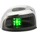 Attwood LightArmor Deck Mount Navigation Light - Stainless Steel - Starboard (green) - 2NM [NV2012SSG-7]-Angler's World