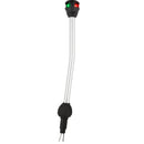 Attwood LightArmor Bi-Color Navigation Pole Light - Angled - 14" [NV6LC1-14A7]-Angler's World
