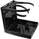 Attwood Fold-Up Drink Holder - Dual Ring - Black [2445-7]-Angler's World
