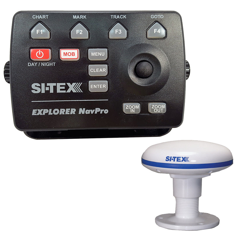 SI-TEX Explorer NavPro w/Wi-Fi GPK-11 GPS Antenna [EXPLORERNAVPROWIFIW]-Angler's World