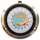Shadow-Caster Bimini Blue Single Color Underwater Light - 16 LEDs - Bronze [SCR-16-BB-BZ-10]-Angler's World