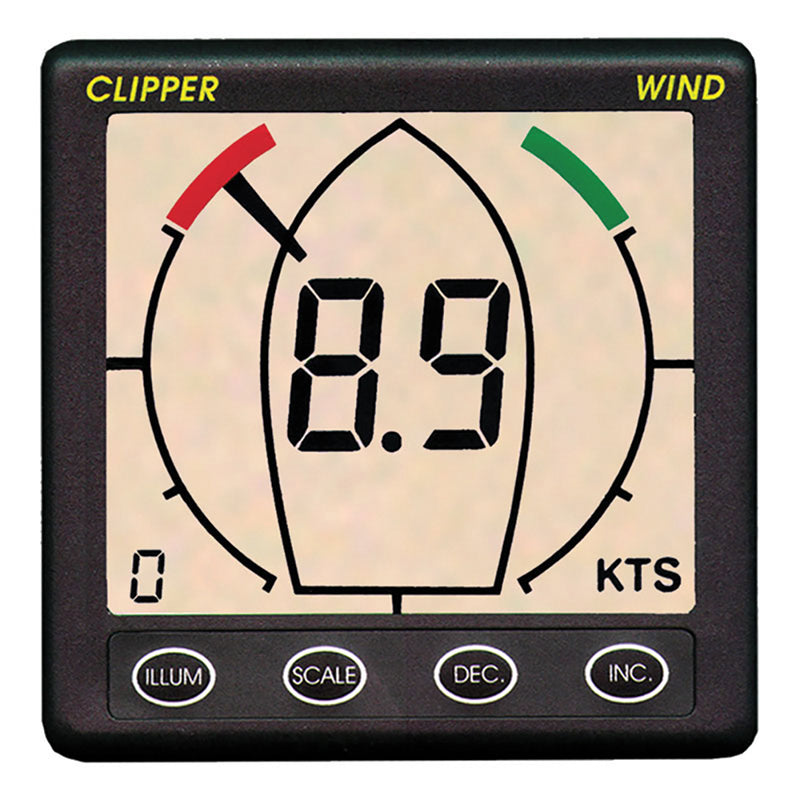 Clipper Tactical True Apparent Wind Display Repeater [CLIP-TWNDRP]-Angler's World
