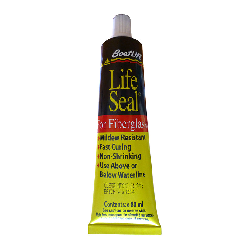 BoatLIFE LifeSeal Sealant Tube 2.8 FL. Oz - Black [1162]-Angler's World