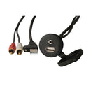 Fusion MS-CBUUSB3.5 Panel Mount USB 3.5mm Headphone Jack [010-12381-00]-Angler's World