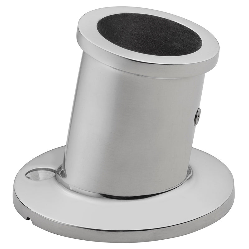 Whitecap Top-Mounted Flag Pole Socket - Stainless Seel - 1-1/4" ID [6169]-Angler's World