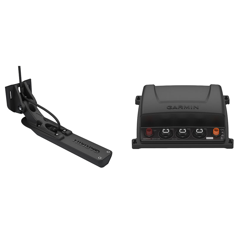 Garmin GCV 20 Ultra HD Scanning Sonar Black Box w/GT34UHD-TM Ultra HD Transom Mount Transducer [010-02055-00]-Angler's World