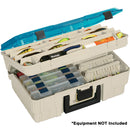 Plano Two-Tier Magnum Satchel XL - Beige/Blue [135010]-Angler's World