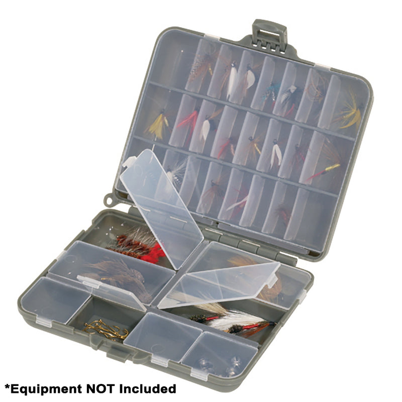 Plano Compact Side-By-Side Tackle Organizer - Grey/Clear [107000]-Angler's World
