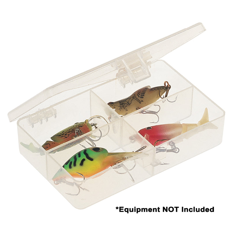 Plano Four-Compartment Tackle Organizer - Clear [344840]-Angler's World