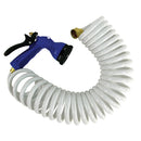 Whitecap 15 White Coiled Hose w/Adjustable Nozzle [P-0440]-Angler's World