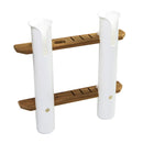 Whitecap Teak 2-Rod Tournament Storage Rack [63448]-Angler's World