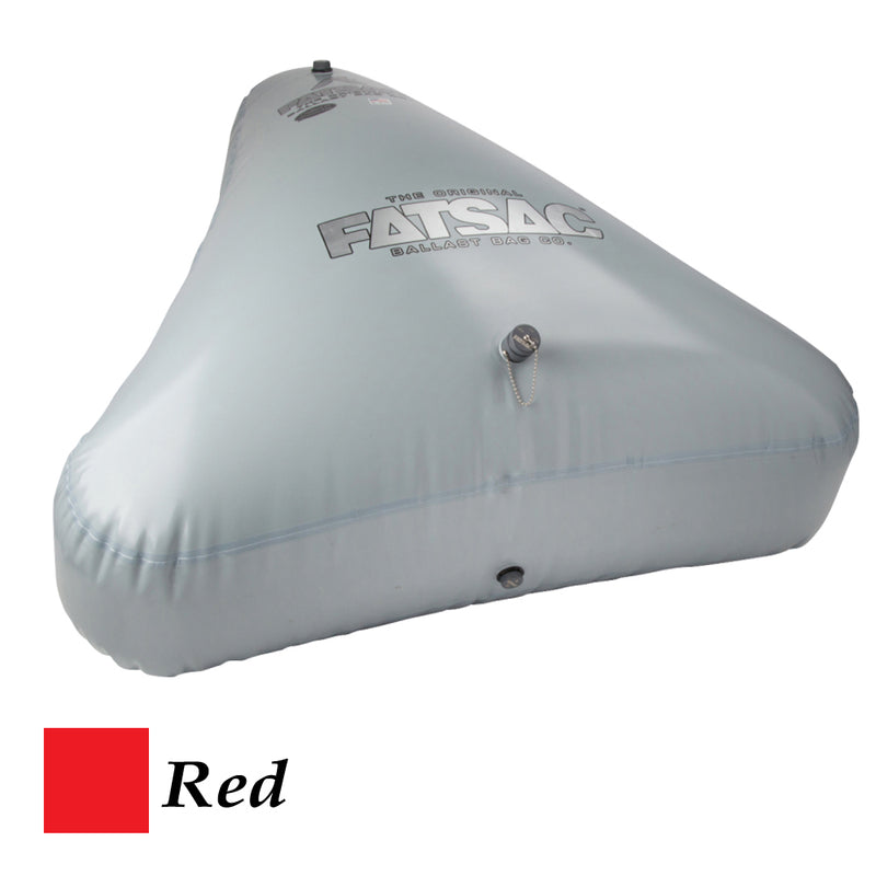 FATSAC Open Bow Triangle Fat Sac Ballast Bag - 650lbs - Red [W706-RED]-Angler's World