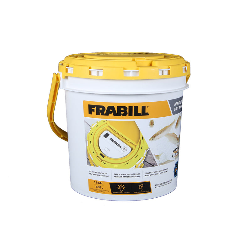Frabill Dual Fish Bait Bucket w/Aerator Built-In [4825]-Angler's World