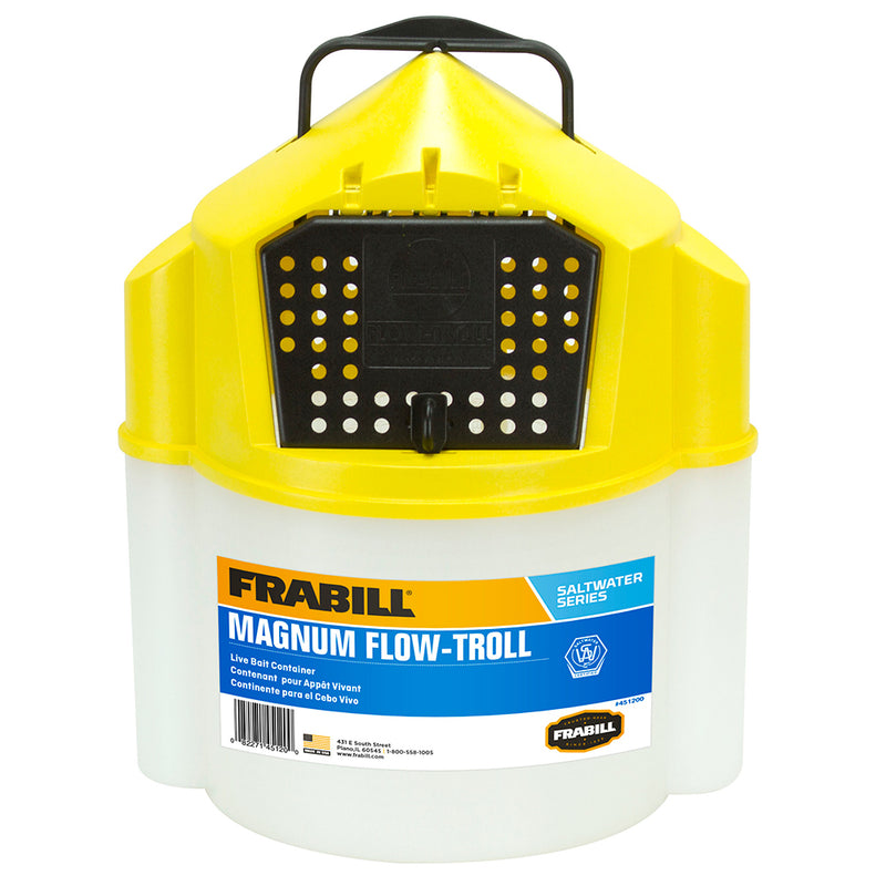 Frabill Magnum Flow Troll Shrimp Bucket - 10 Quart [451205]-Angler's World