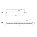 RIGID Industries SAE Compliant SR-SRS 20" Light Bar - Black [920413]-Angler's World