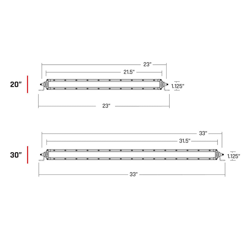 RIGID Industries SAE Compliant SR-SRS 20" Light Bar - Black [920413]-Angler's World