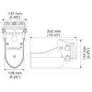 Airmar TM185C-HW High Frequency Wide Beam CHIRP Transom Mount 14-Pin Transducer f/Humminbird [TM185C-HW-14HB]-Angler's World