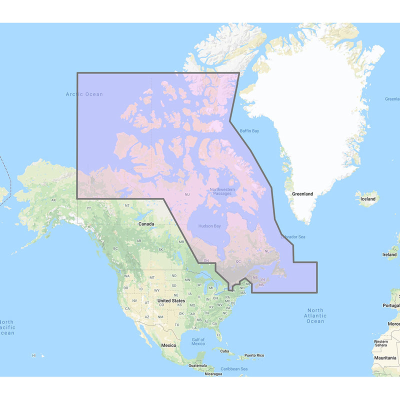 Furuno Canada North East - Vector Charts, 3D Data Standard Resolution Satellite Photos - Unlock Code [MM3-VNA-021]-Angler's World
