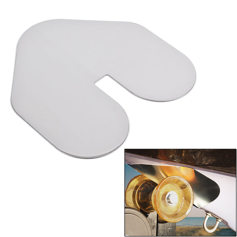 Megaware ScuffBuster XL w/Notch - 9" x 8.75" - Notched - 22G - Stainless Steel [80638]-Angler's World