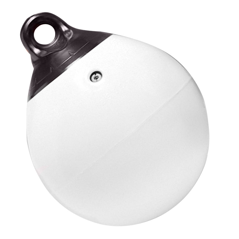 Taylor Made 12" Tuff End Inflatable Vinyl Buoy - White [1143]-Angler's World