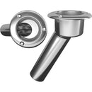 Mate Series Stainless Steel 30 Rod Cup Holder - Open - Round Top [C1030ND]-Angler's World