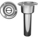 Mate Series Stainless Steel 0 Rod Cup Holder - Open - Round Top [C1000ND]-Angler's World