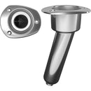 Mate Series Stainless Steel 15 Rod Cup Holder - Drain - Oval Top [C2015D]-Angler's World