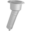 Mate Series Plastic 15 Rod Cup Holder - Drain - Round Top - White [P1015DW]-Angler's World