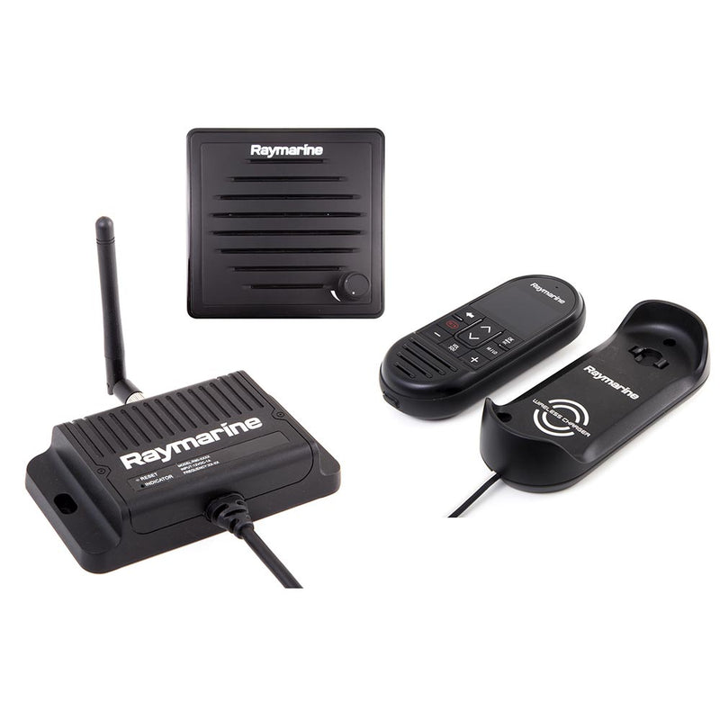 Raymarine Ray90 Wireless First Station Kit with Passive Speaker, Wireless Handset Wireless Hub [T70433]-Angler's World