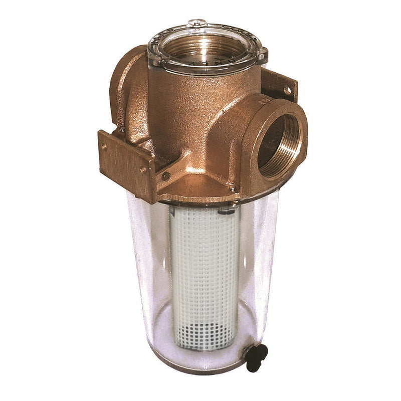 GROCO ARG-1000 Series 1" Raw Water Strainer w/Non-Metallic Plastic Basket [ARG-1000-P]-Angler's World