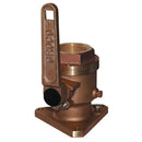 GROCO 1" Bronze Flanged Full Flow Seacock [BV-1000]-Angler's World