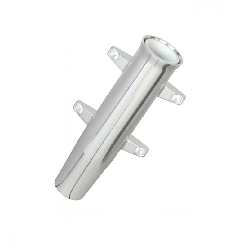 Lees Aluminum Side Mount Rod Holder - Tulip Style - Silver Anodize [RA5000SL]-Angler's World