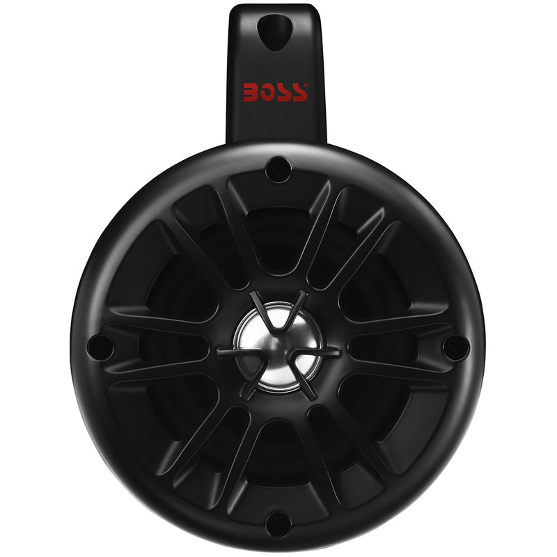 Boss Audio 4" BM40AMPBT Amplified Waketower Speakers - Matte Black - 500W [BM40AMPBT]-Angler's World