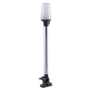 Perko Fold Down All-Round Pole Light - Vertical Mount - White [1137DP0CHR]-Angler's World