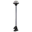 Perko Fold Down All-Round Frosted Globe Pole Light - Vertical Mount - White [1637DP0CHR]-Angler's World