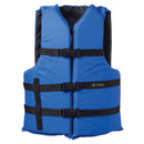 Onyx Nylon General Purpose Life Jacket - Adult Oversize - Blue [103000-500-005-12]-Angler's World