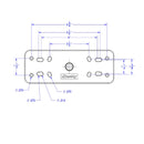 Scotty 163 1.5" Ball Mount w/Fishfinder Universal Mounting Plate [0163]-Angler's World